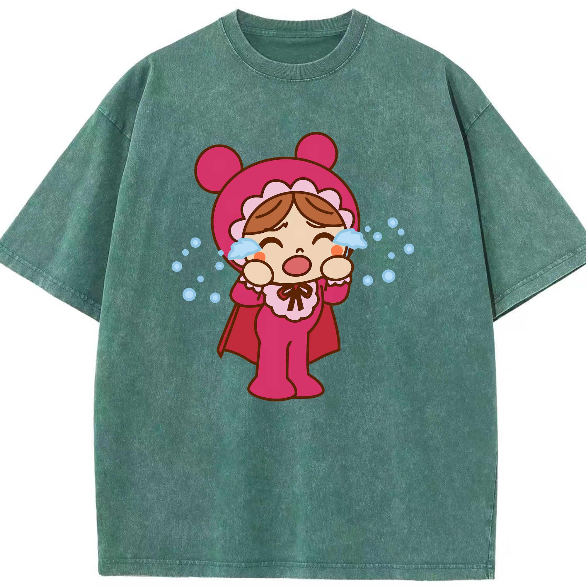（画像用） アンパンマン Anpanman 綿100% ヴィンテージ風 半袖Tシャツ（フロントプリント）